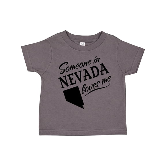 Inktastic Someone in Nevada Loves Me Boys or Girls Toddler T-Shirt