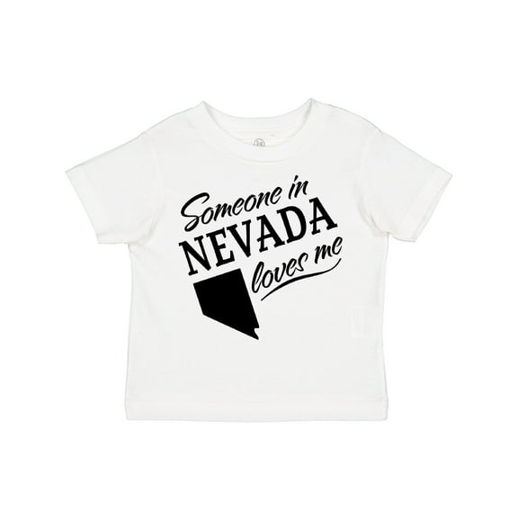 Inktastic Someone in Nevada Loves Me Boys or Girls Toddler T-Shirt
