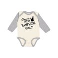 thumbnail image 1 of Inktastic Someone in New Hampshire Loves Me Boys or Girls Long Sleeve Baby Bodysuit, 1 of 5