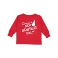 thumbnail image 1 of Inktastic Someone in New Hampshire Loves Me Boys or Girls Long Sleeve Toddler T-Shirt, 1 of 5