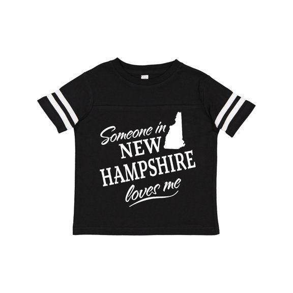 Inktastic Someone in New Hampshire Loves Me Boys or Girls Toddler T-Shirt