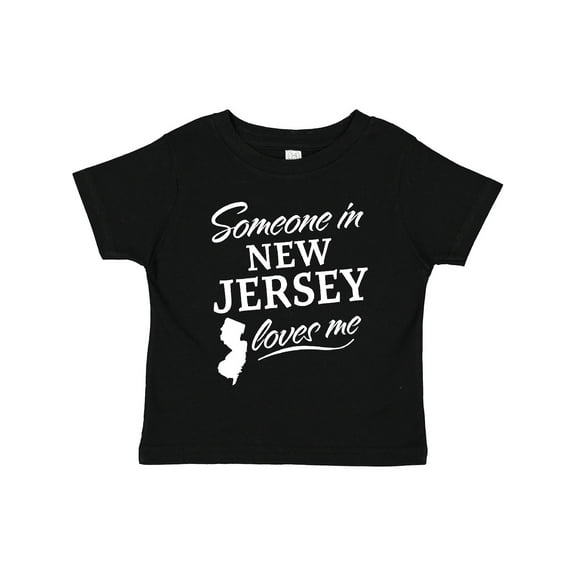 Inktastic Someone in New Jersey Loves Me Boys or Girls Toddler T-Shirt