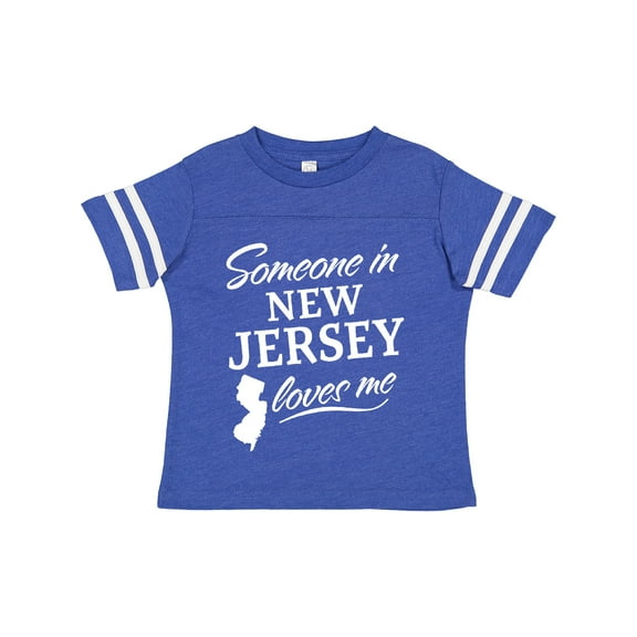 Inktastic Someone in New Jersey Loves Me Boys or Girls Toddler T-Shirt