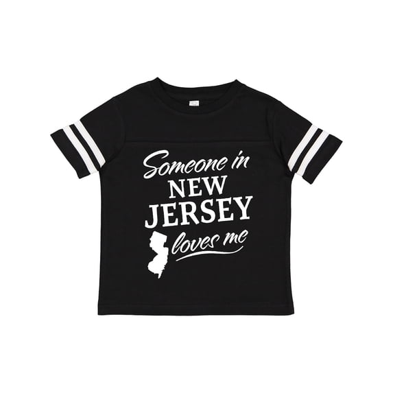 Inktastic Someone in New Jersey Loves Me Boys or Girls Toddler T-Shirt