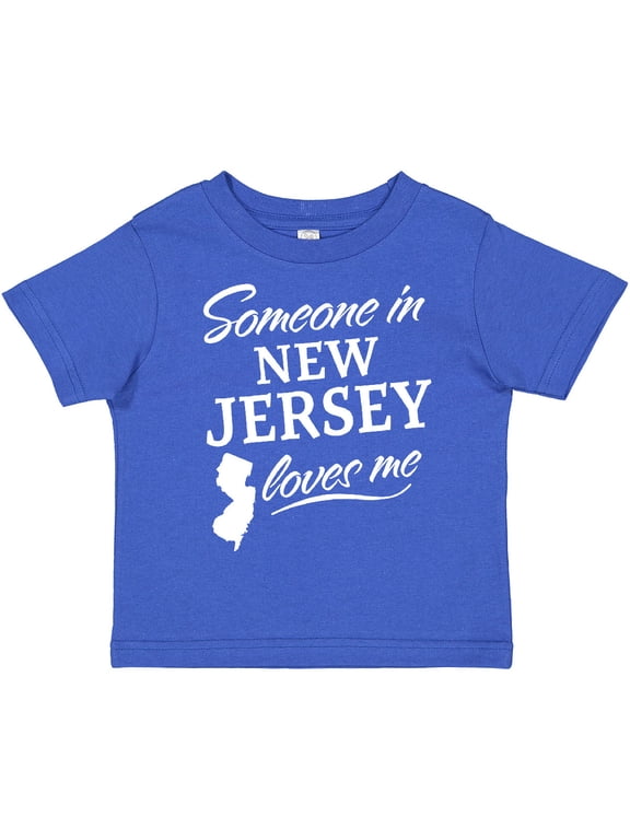 Someone in New Jersey Loves Me Boys or Girls Toddler T-Shirt
