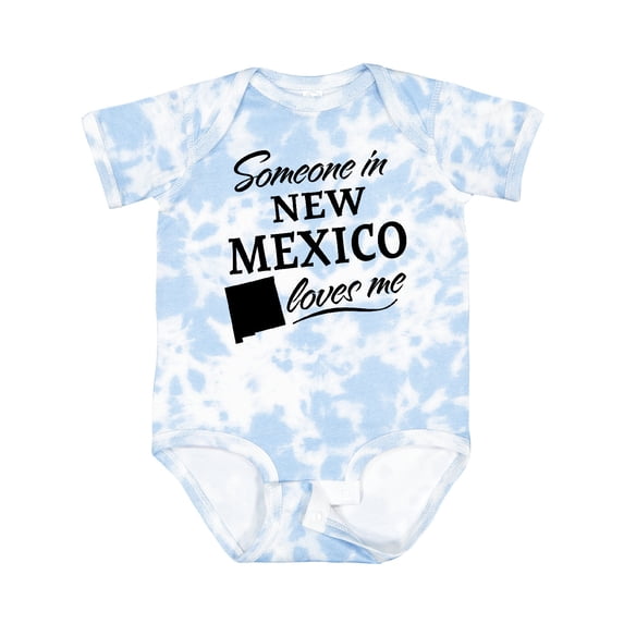 Inktastic Someone in New Mexico Loves Me Boys or Girls Baby Bodysuit