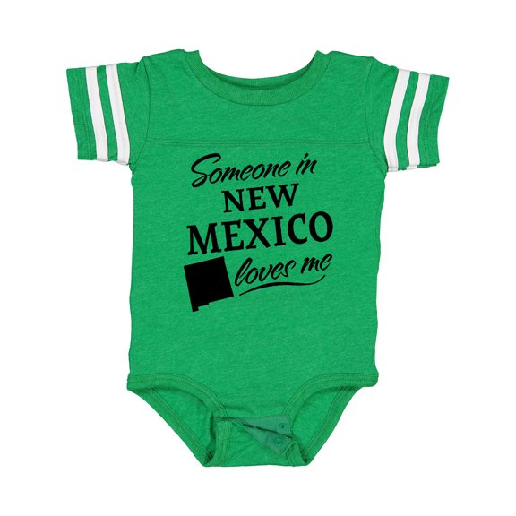 Inktastic Someone in New Mexico Loves Me Boys or Girls Baby Bodysuit