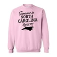 thumbnail image 1 of Inktastic Someone in North Carolina Loves Me Adult Sweatshirt, 1 of 4