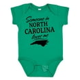 thumbnail image 1 of Inktastic Someone in North Carolina Loves Me Boys or Girls Baby Bodysuit, 1 of 5