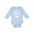 thumbnail image 1 of Inktastic Someone in North Carolina Loves Me Boys or Girls Long Sleeve Baby Bodysuit, 1 of 5