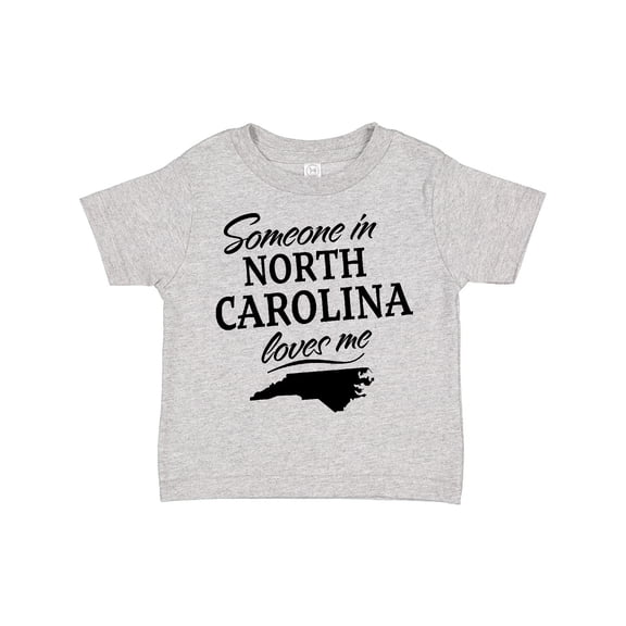 Inktastic Someone in North Carolina Loves Me Boys or Girls Toddler T-Shirt