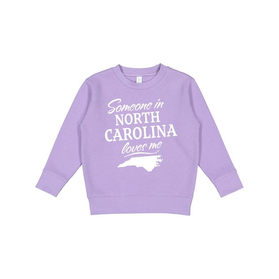 Inktastic Someone in North Carolina Loves Me Toddler Sweatshirt