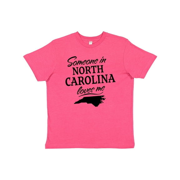 Inktastic Someone in North Carolina Loves Me Youth T-Shirt
