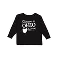 thumbnail image 1 of Inktastic Someone in Ohio Loves Me Boys or Girls Long Sleeve Toddler T-Shirt, 1 of 5