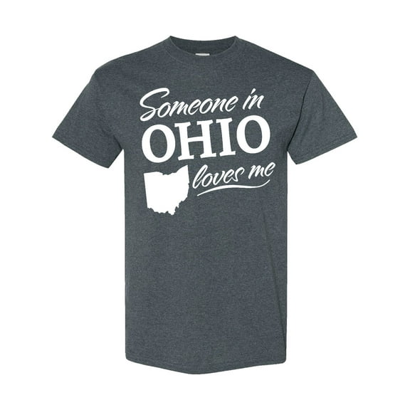 Inktastic Someone in Ohio Loves Me T-Shirt