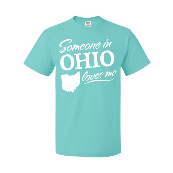 Inktastic Someone in Ohio Loves Me T-Shirt