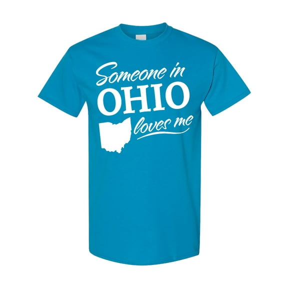 Inktastic Someone in Ohio Loves Me T-Shirt