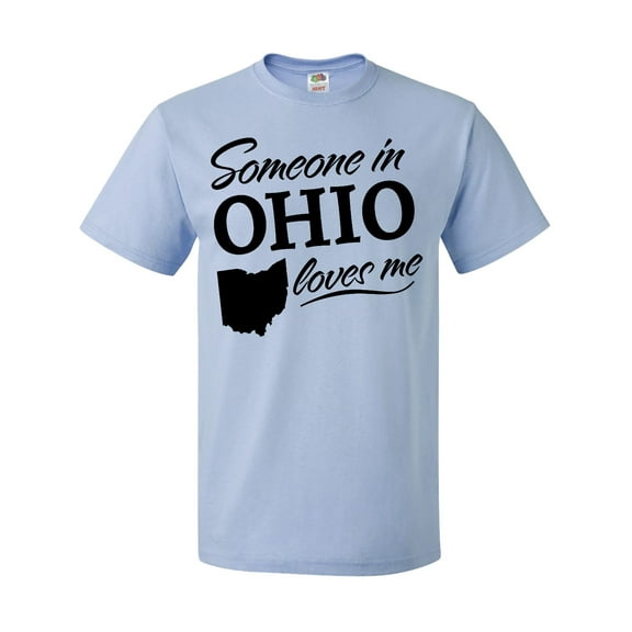 Inktastic Someone in Ohio Loves Me T-Shirt