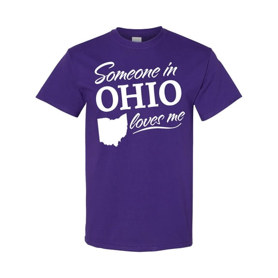 Inktastic Someone in Ohio Loves Me T-Shirt