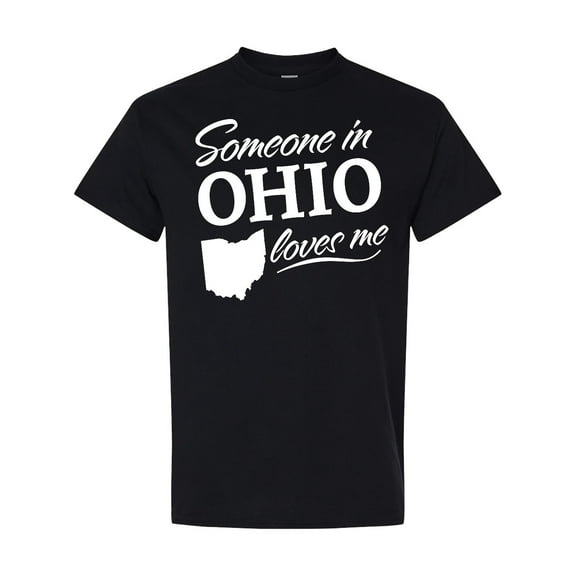 Inktastic Someone in Ohio Loves Me T-Shirt