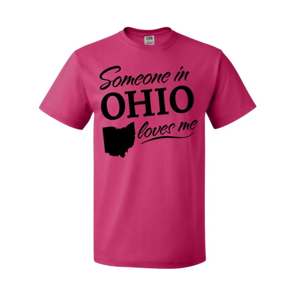 Inktastic Someone in Ohio Loves Me T-Shirt