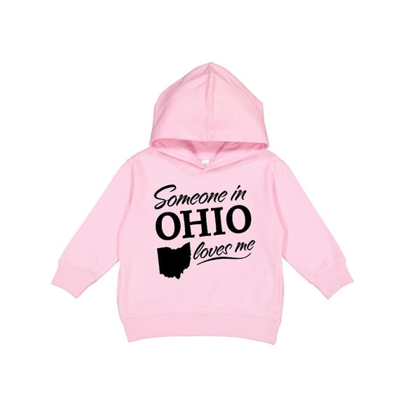 Inktastic Someone in Ohio Loves Me Toddler Hoodie