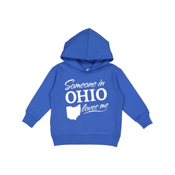 Inktastic Someone in Ohio Loves Me Toddler Hoodie