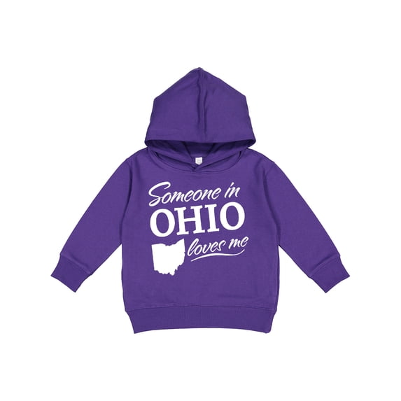 Inktastic Someone in Ohio Loves Me Toddler Hoodie