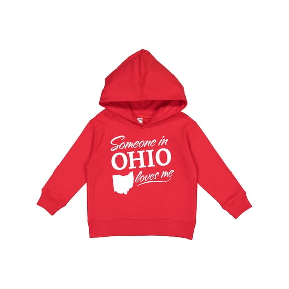 Inktastic Someone in Ohio Loves Me Toddler Hoodie
