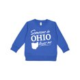 thumbnail image 1 of Inktastic Someone in Ohio Loves Me Toddler Sweatshirt, 1 of 4