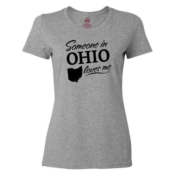 Inktastic Someone in Ohio Loves Me Women's T-Shirt