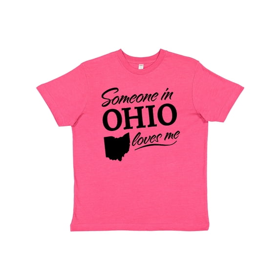 Inktastic Someone in Ohio Loves Me Youth T-Shirt