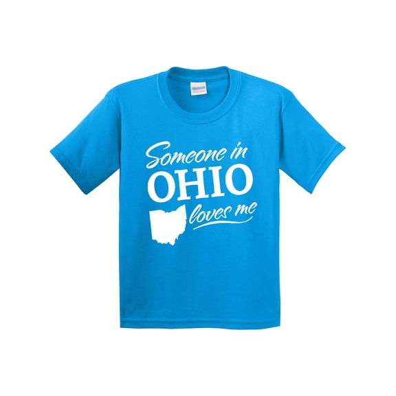 Inktastic Someone in Ohio Loves Me Youth T-Shirt