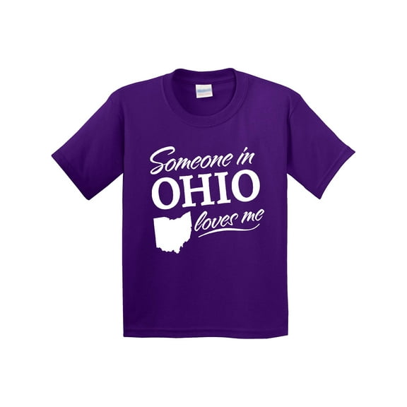 Inktastic Someone in Ohio Loves Me Youth T-Shirt