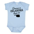 thumbnail image 1 of Inktastic Someone in Oklahoma Loves Me Boys or Girls Baby Bodysuit, 1 of 5