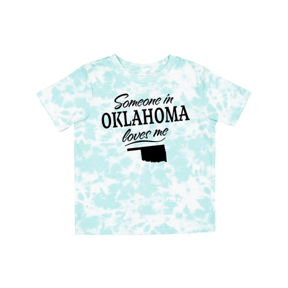 Inktastic Someone in Oklahoma Loves Me Boys or Girls Toddler T-Shirt