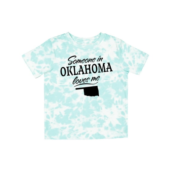 Inktastic Someone in Oklahoma Loves Me Boys or Girls Toddler T-Shirt