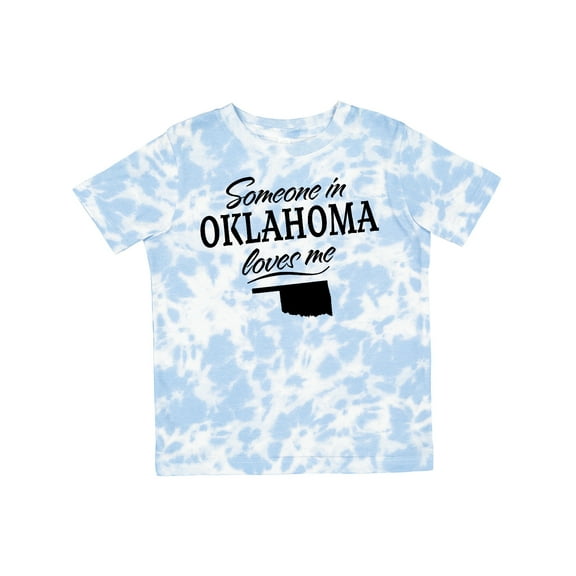 Inktastic Someone in Oklahoma Loves Me Boys or Girls Toddler T-Shirt