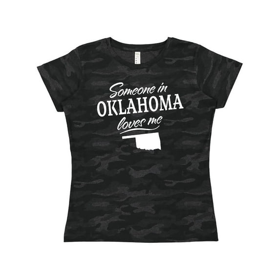 Inktastic Someone in Oklahoma Loves Me Women's T-Shirt
