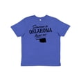 thumbnail image 1 of Inktastic Someone in Oklahoma Loves Me Youth T-Shirt, 1 of 5