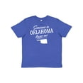 thumbnail image 1 of Inktastic Someone in Oklahoma Loves Me Youth T-Shirt, 1 of 5