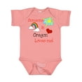 thumbnail image 1 of Inktastic Someone in Oregon Loves Me Boys or Girls Baby Bodysuit, 1 of 5