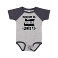 thumbnail image 1 of Inktastic Someone in Oregon Loves Me Gift Boys or Girls Baby Bodysuit, 1 of 5