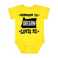 thumbnail image 1 of Inktastic Someone in Oregon Loves Me Gift Boys or Girls Baby Bodysuit, 1 of 5