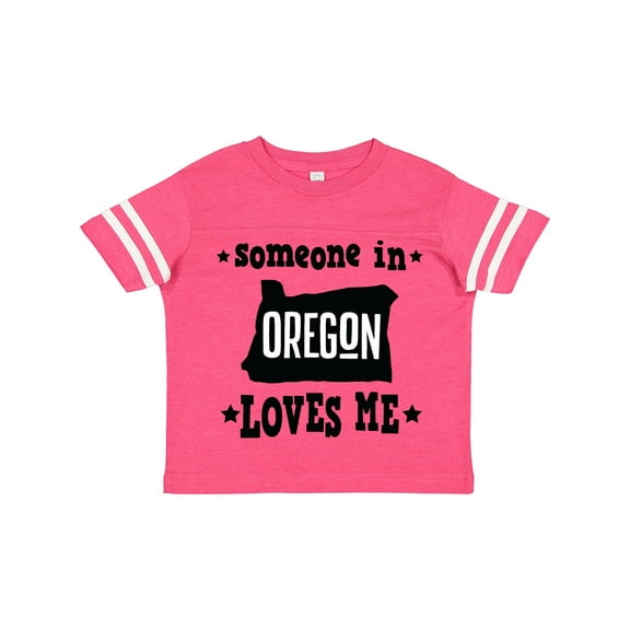 Inktastic Someone in Oregon Loves Me Boys or Girls Toddler T-Shirt