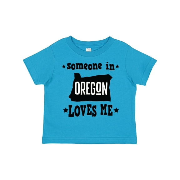 Inktastic Someone in Oregon Loves Me Boys or Girls Toddler T-Shirt