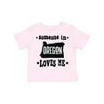 thumbnail image 1 of Inktastic Someone in Oregon Loves Me Boys or Girls Toddler T-Shirt, 1 of 5