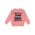thumbnail image 1 of Inktastic Someone in Oregon Loves Me Toddler Sweatshirt, 1 of 4