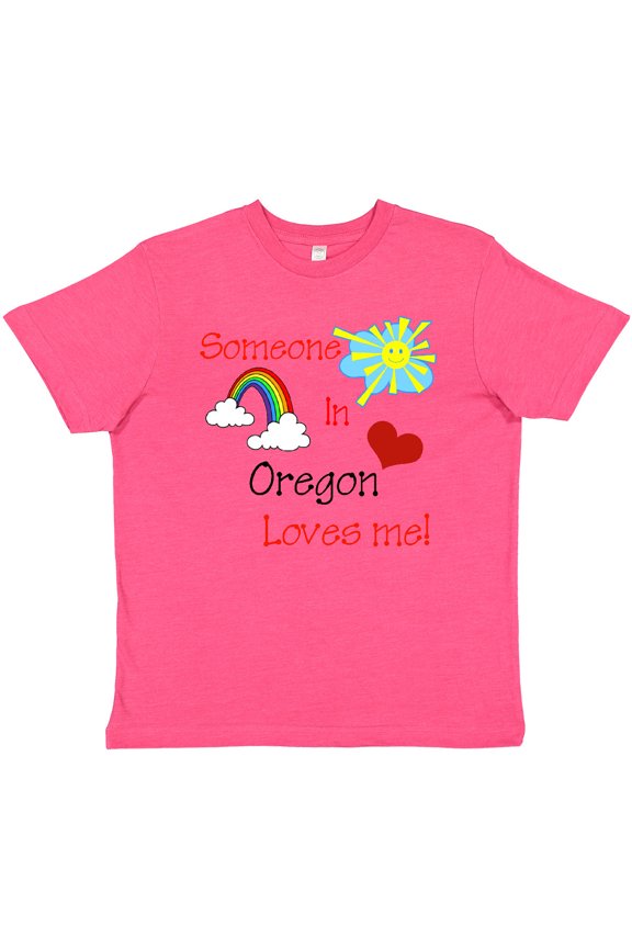 Someone in Oregon Loves Me Youth T-Shirt