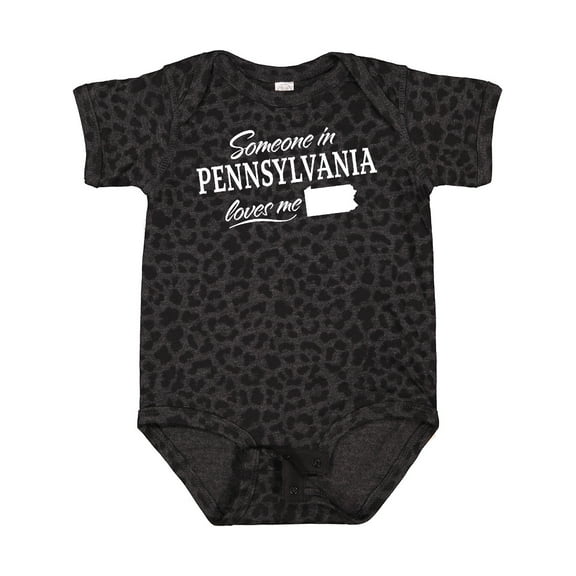 Inktastic Someone in Pennsylvania Loves Me Boys or Girls Baby Bodysuit